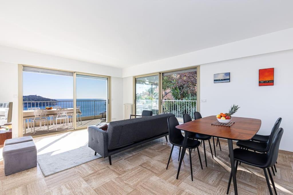 Villefranche Sur Mer:Appartement-Villa, Vue Mer, Jardin, Parking. المظهر الخارجي الصورة