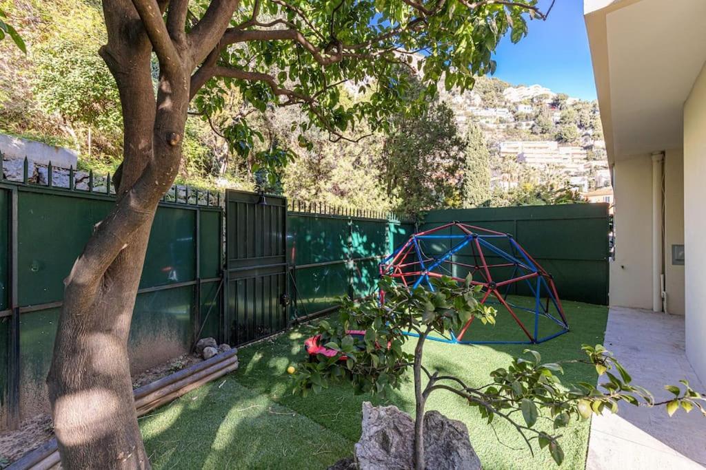 Villefranche Sur Mer:Appartement-Villa, Vue Mer, Jardin, Parking. المظهر الخارجي الصورة