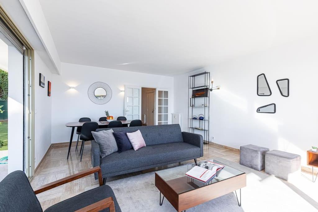 Villefranche Sur Mer:Appartement-Villa, Vue Mer, Jardin, Parking. المظهر الخارجي الصورة