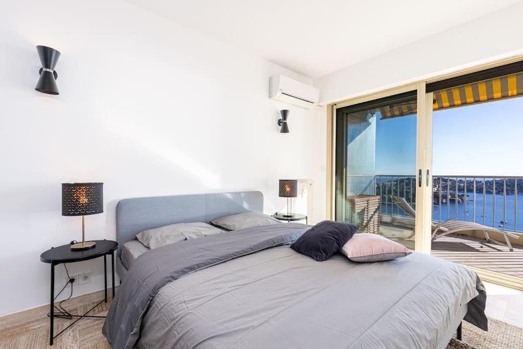 Villefranche Sur Mer:Appartement-Villa, Vue Mer, Jardin, Parking. المظهر الخارجي الصورة
