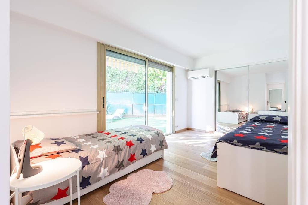 Villefranche Sur Mer:Appartement-Villa, Vue Mer, Jardin, Parking. المظهر الخارجي الصورة